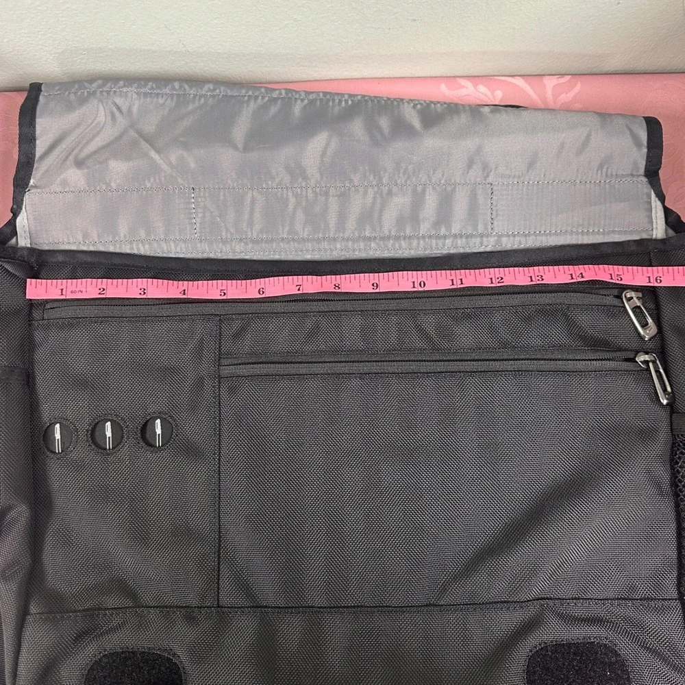 Nike Golf PGA Messenger Bag Black Laptop Briefcase Crossbody Shoulder Bag